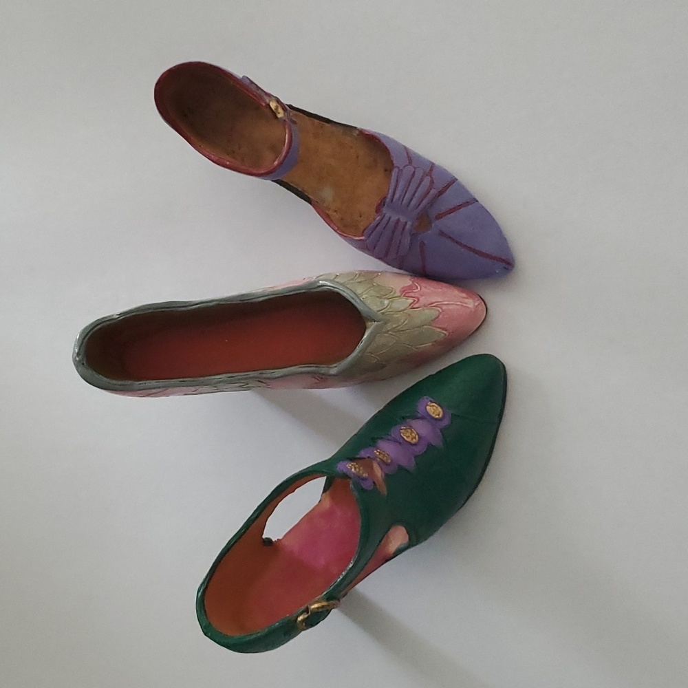 Vintage Mini shoes decorations